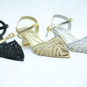 woman’s Strappy Low Heel Sandal