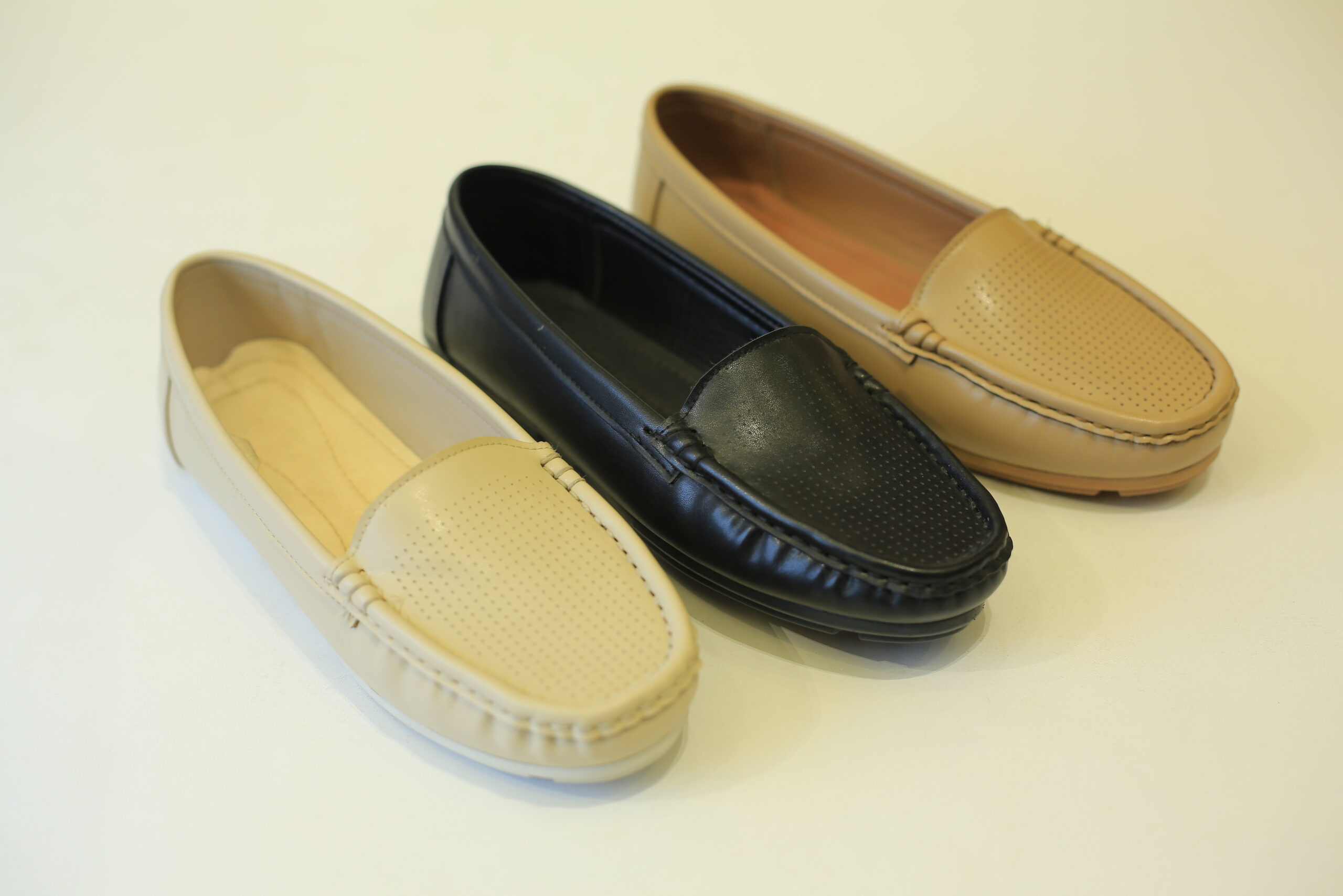 Comfort Perforated Flat Loafer