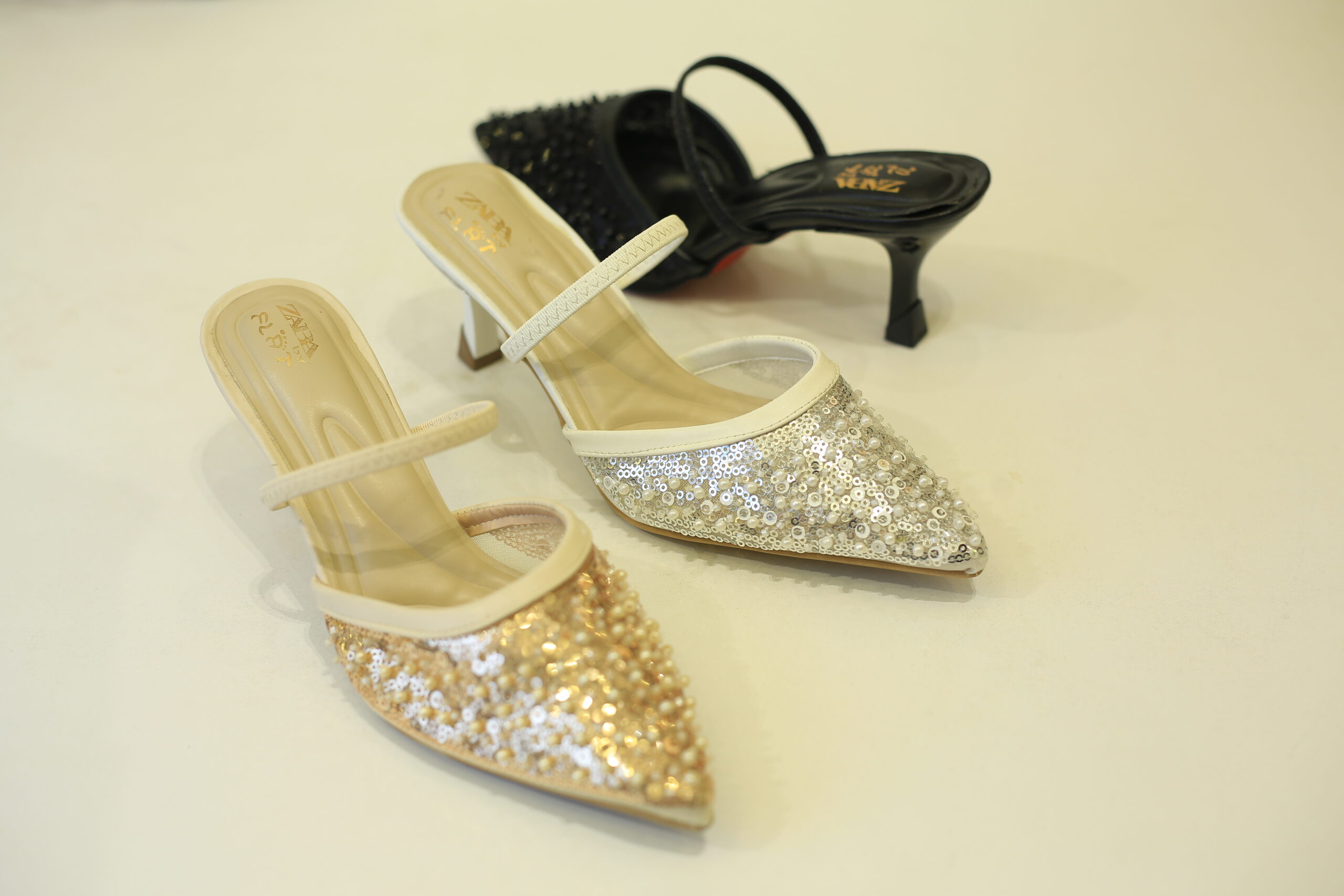 Women’s Open-Back Evening Heels