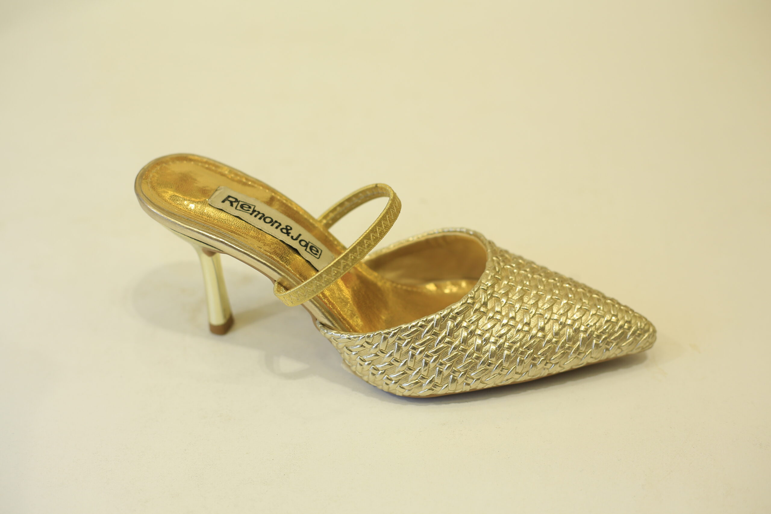 Women’s Stiletto Mule with Front Strap